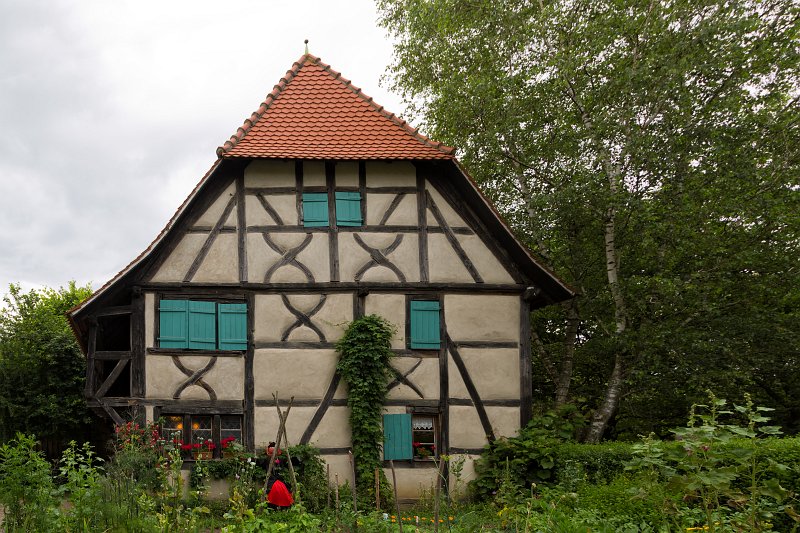 Alsatian Half-Timbered House, Open Air Museum of Alsace, Ungersheim, France | Open Air Museum of Alsace - Ungersheim, France (IMG_4471.jpg)