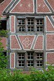 Windows and Decorated Wall, Open Air Museum of Alsace, Ungersheim, France