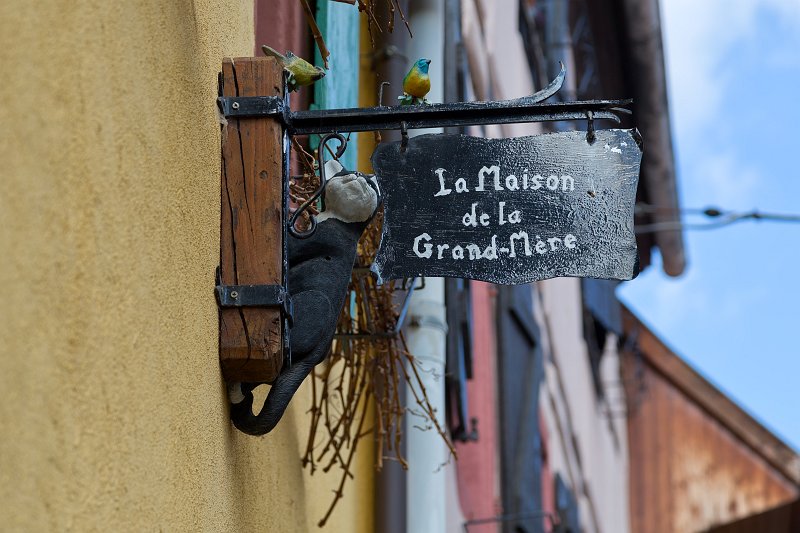 Sign of Grandmother's House, Eguisheim, Alsace, France | Eguisheim - Alsace, France (IMG_4006.jpg)