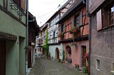 Old Half-Timbered Houses, Eguisheim, Alsace, France