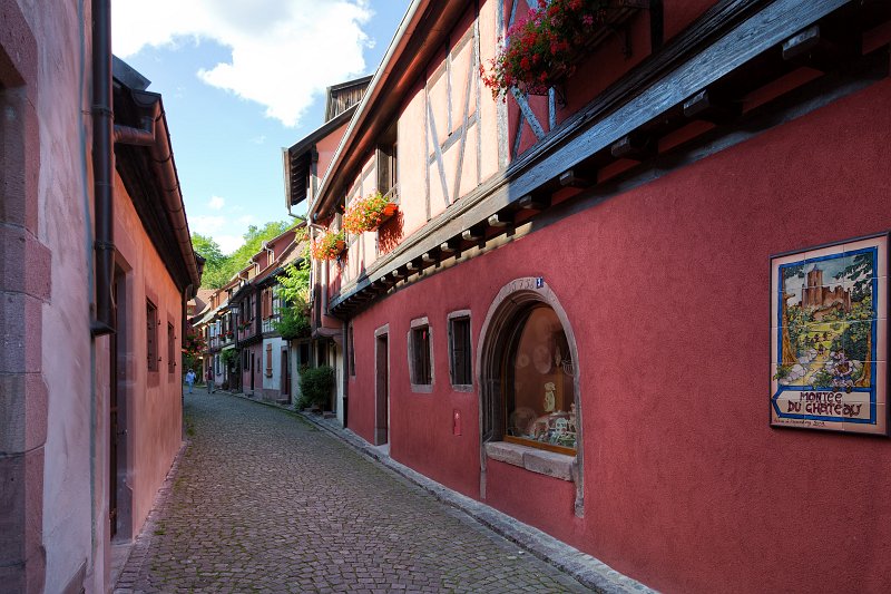 Narrow Street, Kaysersberg, Alsace, France | Kaysersberg - Alsace, France (IMG_4290_91.jpg)