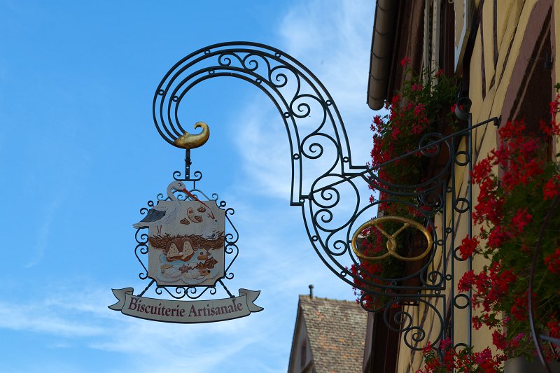 Sign of a Bakery, Kaysersberg, Alsace, France | Kaysersberg - Alsace, France (IMG_4299.jpg)