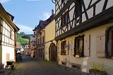 Typical Street, Kaysersberg, Alsace, France