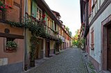 Narrow Street, Kaysersberg, Alsace, France