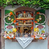 Window of Market Store, Riquewihr, Alsace, France