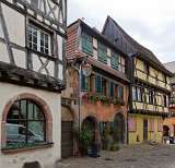 Old Houses, Riquewihr, Alsace, France