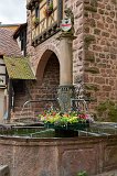 The Fountain of Gauging (Fontaine de la Sinne), Riquewihr, Alsace, France