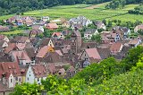Rooftops of Riquewihr, Alsace, France
