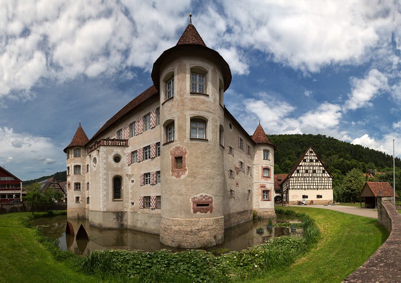 The Black Forest, Germany - Part I | Glatt Castle (Wasserschloss Glatt ...