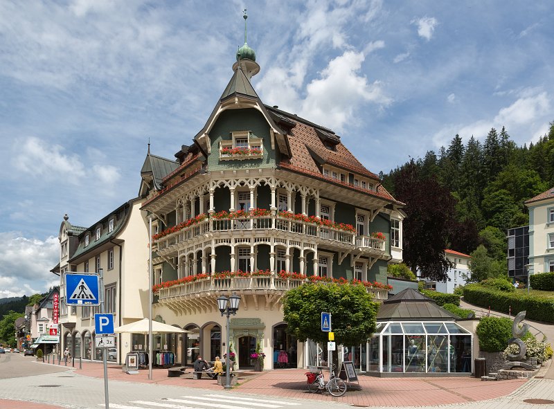 Decorated Building, Sankt Blasien, Baden-Württemberg, Germany | The Black Forest, Germany - Part II (IMG_5655.jpg)