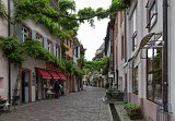 Street in the Old Town, Freiburg im Breisgau, Baden-Württemberg, Germany