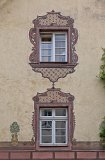 Decorated Windows, Freiburg im Breisgau, Baden-Württemberg, Germany