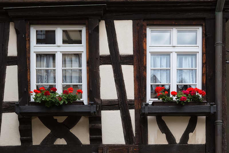 Decorated Windows, Gengenbach, Germany | Gengenbach - Baden-Württemberg, Germany (IMG_6475.jpg)