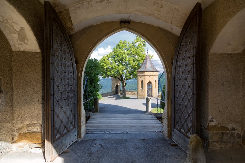 Gate and Drawbridge, Hohenzollern Castle, Hechingen, Germany | Hohenzollern Castle - Hechingen, Germany (IMG_7196_97.jpg)
