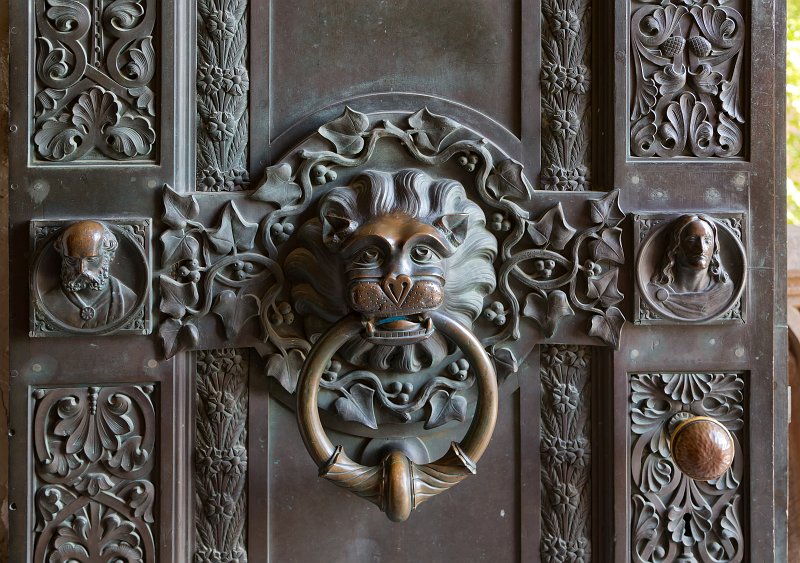 Door Thumper, Hohenzollern Castle, Hechingen, Germany | Hohenzollern Castle - Hechingen, Germany (IMG_7215.jpg)