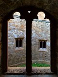 Windows, Hohenzollern Castle, Hechingen, Germany