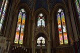 Stained Glass windows at Christ's Chapel, Hohenzollern Castle, Hechingen, Germany