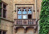 Window overlooking Courtyard, Hohenzollern Castle, Hechingen, Germany