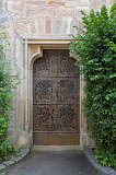 Decorated Door, Hohenzollern Castle, Hechingen, Germany