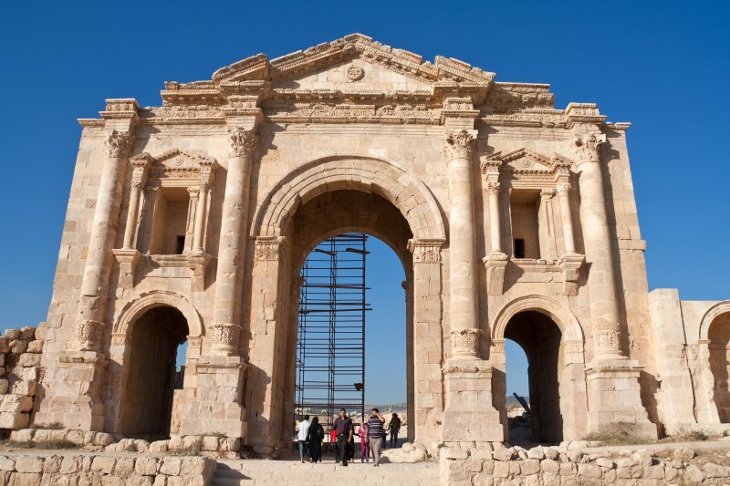 Gerasa (Jerash) - The Arch of Hadrian | Jordan - Gerasa (Jerash) and Gadara (Umm Qais) (IMG_7343.jpg)