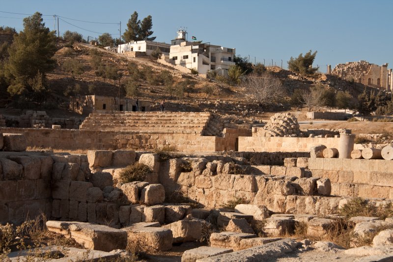 Gerasa (Jerash) - seats of the Hippodrome | Jordan - Gerasa (Jerash) and Gadara (Umm Qais) (IMG_7354.jpg)