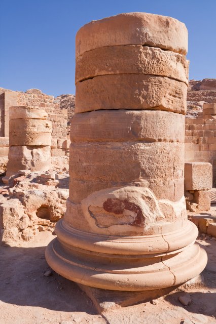 Petra - The Great Temple - details | Jordan - Petra (IMG_7945.jpg)