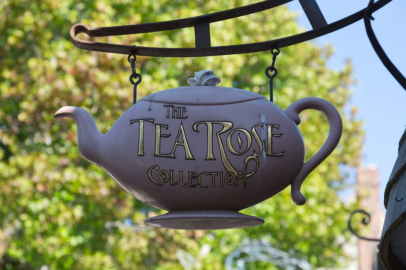 Sign of Tea Rose Collection tea shop, Carmel-by-the-Sea, California | Carmel-by-the-Sea, California (IMG_5218.jpg)