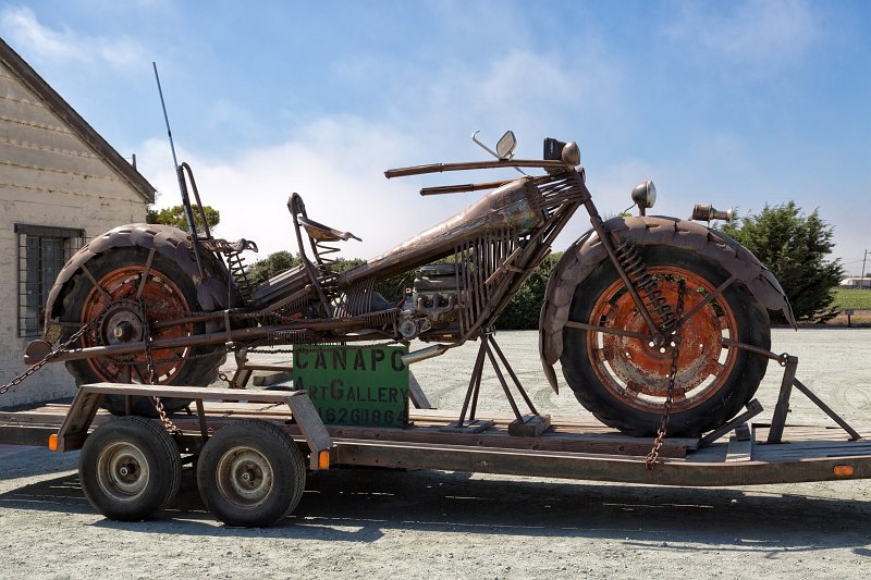 Scrap Art Motorcycles, Moss Landing, Monterey County, California | Elkhorn Slough and Moss Landing (IMG_4702.jpg)
