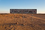 Tropic of Capricorn Sign, C14 Road near Rostock Ritz, Namibia