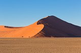 Dune with S-Shaped Ridge, Sossusvlei, Namib-Naukluft National Park, Namibia