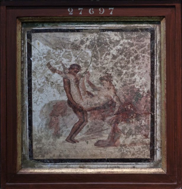 Erotic scene, Pompeii | Naples National Archaeological Museum (IMG_1693.jpg)