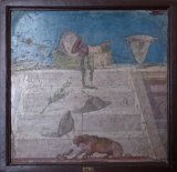 Fresco with Dionysiac symbols, Pompeii