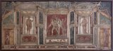 Wall decoration in painting and polychrome stucco from House of Melager, Pompeii