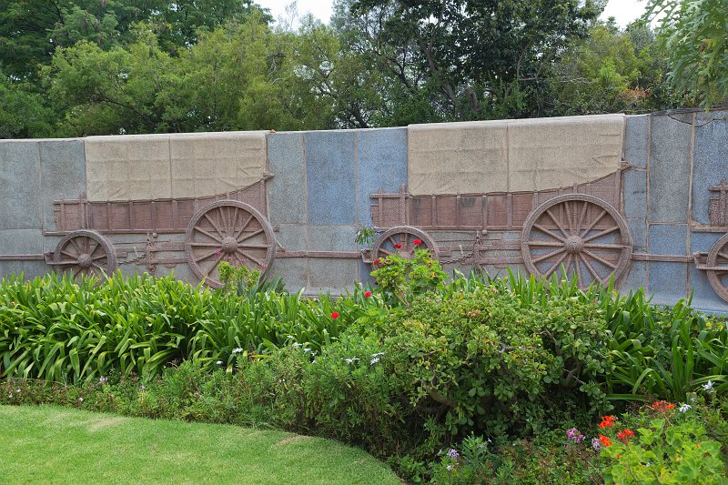 The Wagon Laager Wall Surrounding Voortrekker Monument | Pretoria - Gauteng, South Africa (IMG_0486.jpg)