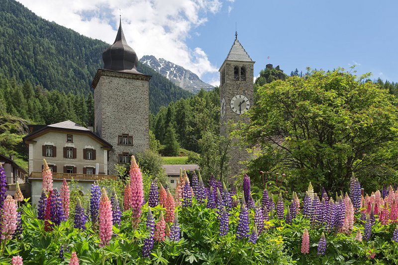 Tuor Planta and Evangelical Church, Sasch, Graubünden, Switzerland | Switzerland (IMG_4089.jpg)