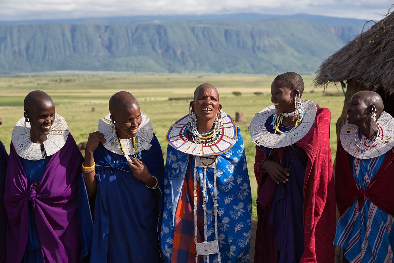 Maasai Women Singing, Manyara Maasai Village, Tanzania | Manyara Massai Village, Tanzania (IMG_8365.jpg)