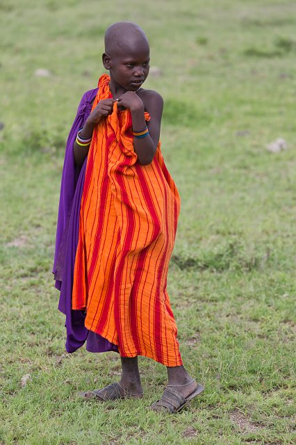 Maasai Girl Posing, Manyara Maasai Village, Tanzania | Manyara Massai Village, Tanzania (IMG_8455.jpg)