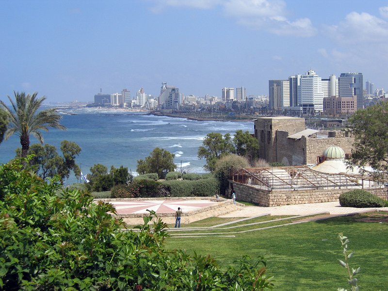Coastline of Tel-Aviv as seen from Old Jaffa | Israel (IS42-IMG_1981_f.jpg)